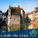 Homey Tidy - New / Proche Centre Annecy / Parking Gratuit / Logement Entierement Equipe