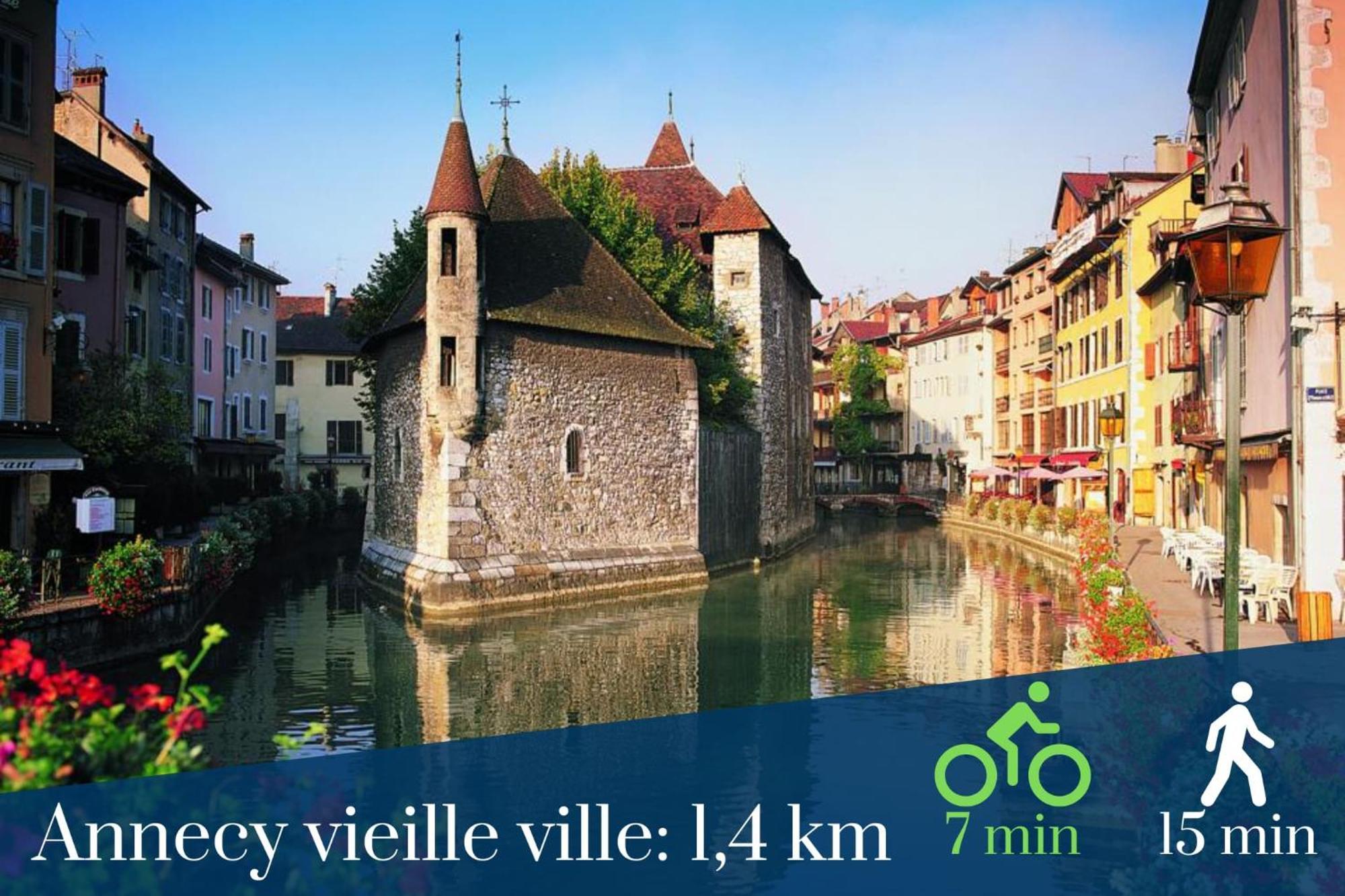Homey Tidy - New / Proche Centre / Parking Gratuit / Entierement Equipe * Annecy